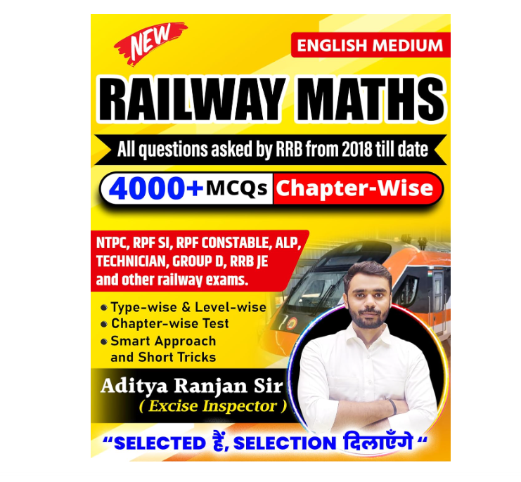 Railway Maths | English Medium | 4000+ Chapter-Wise